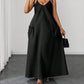 🥳 VENTE 2026 – 50K+ VENDUS ! 🥳 💝 Robe Maxi Élégante – Bretelles Réglables, Poches Latérales & Silhouette Fluide – Le Look Chic et Décontracté de l'Été 🌸✨