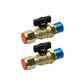 🚗 -50% ! 🔧 Kit de Robinets d’Arrêt de Valve de Pneu – Cuivre – Anti-Fuite & Filetage 1/2 Pouce pour Voiture, Camion et SUV 🛞