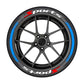 🏎️ PROMO FLASH : 50% DE RÉDUCTION ! Autocollants de Lettrage pour Flanc de Pneu – Adhésif Haute Qualité & 4 Couleurs for Look Racing Sportif ✨