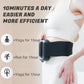 💪 -50% ! 🔥 Anneau Masseur Fascia pour Brûler les Graisses & Relaxation Musculaire – 12 W & Type-C – Massage Profond Portable pour Corps Entier 🌀
