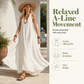👗 PROMO EXCEPTIONNELLE 50% DE RÉDUCTION ! 🌸 Robe Maxi Élégante à Épaules Drapées – Tissu Fluide & Coupe Raffinée – Parfaite pour les Soirées, les Mariages ou un Look Chic au Quotidien ✨💃🌿