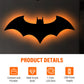 🦇 50% DE RÉDUCTION ! 🌙 Veilleuse Chauve-Souris 7 Couleurs – Acrylique Brillant – Télécommande & USB for Chambre Enfant & Fan Batman