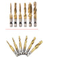 📢 PROMO EXCEPTIONNELLE -50% ! ⏰ Ensemble de Forets et Tarauds à Tige Hexagonale – Conception 2 en 1 Perçage + Taraudage, Acier Rapide HSS & Revêtement Titane – Efficacité et Précision pour Vos Projets de Métallurgie 🔧✨🛠️