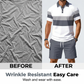 💥 -50% ! 👕 Ensemble Chemise & Short Imprimé Homme – Tissu Respirant & Coupe Stretch – Col Classique, Ceinture Élastique – Parfait pour l’Été, la Plage et les Vacances ✨🌴