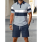 💥 -50% ! 👕 Ensemble Chemise & Short Imprimé Homme – Tissu Respirant & Coupe Stretch – Col Classique, Ceinture Élastique – Parfait pour l’Été, la Plage et les Vacances ✨🌴