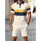 💥 -50% ! 👕 Ensemble Chemise & Short Imprimé Homme – Tissu Respirant & Coupe Stretch – Col Classique, Ceinture Élastique – Parfait pour l’Été, la Plage et les Vacances ✨🌴