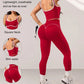 🎉 LIMITED TIME 50% OFF! 💪 Women's High-Stretch Sports Bra & Leggings Set – Moisture-Wicking & Tummy Control Design 🌟