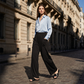 👖 PROMO EXCEPTIONNELLE 50% DE RÉDUCTION ! 🌸 Pantalon Large Décontracté pour Femme – Tissu Milk Silk Fluide, Taille Haute Élastique & Poches Latérales – Léger, Confortable et Chic – Parfait pour l’Été, le Quotidien ou les Voyages ✨🌿☀️