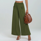 👖 PROMO EXCEPTIONNELLE 50% DE RÉDUCTION ! 🌸 Pantalon Large Décontracté pour Femme – Tissu Milk Silk Fluide, Taille Haute Élastique & Poches Latérales – Léger, Confortable et Chic – Parfait pour l’Été, le Quotidien ou les Voyages ✨🌿☀️