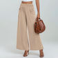 👖 PROMO EXCEPTIONNELLE 50% DE RÉDUCTION ! 🌸 Pantalon Large Décontracté pour Femme – Tissu Milk Silk Fluide, Taille Haute Élastique & Poches Latérales – Léger, Confortable et Chic – Parfait pour l’Été, le Quotidien ou les Voyages ✨🌿☀️