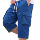 🩳 PROMO EXCEPTIONNELLE 50% DE RÉDUCTION ! 🌿 Short Cargo Capri Décontracté pour Homme – Taille Élastique à Cordon de Serrage, Grandes Poches & Tissu Respirant – Le Parfait Entre-Deux pour l’Été ☀️👖✨