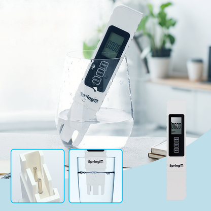 💧 50% DE RÉDUCTION ! 📟 Testeur de Qualité d’Eau 3 en 1 TDS – Mesure TDS, Conductivité & Température – Sonde Titane Haute Précision – Idéal pour Eau du Robinet, Filtrée ou en Bouteille 🧪✨