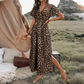 🌿 OFFRE LIMITÉE – 50% DE RÉDUCTION ! ☀️ Robe Respirante à Col V et Fente Latérale – Tissu Rayonne Doux, Coupe Maxi Fluide & Boutonnage Classique – Idéale pour les Jours Chauds, le Brunch et les Courses Quotidiennes 👒