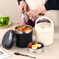 📢 PROMO FLASH 50% DE RÉDUCTION ! 🍱 Bocal Alimentaire Isotherme avec Cuillère Pliable – Isolation Thermique Multicouche, Compartiments Étanches & Acier Inoxydable 304 – Le Repas parfait pour Étudiants et Actifs 🍽️✨