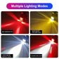 🏍️ PROMO FLASH – 50 % ! 💡 Projecteur LED Universel Moto – Alliage Aluminium & Puce Haute Intensité – Double Faisceau & 12-80 V for Route & Tout-Terrain