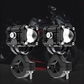 🏍️ PROMO FLASH – 50 % ! 💡 Projecteur LED Universel Moto – Alliage Aluminium & Puce Haute Intensité – Double Faisceau & 12-80 V for Route & Tout-Terrain