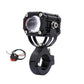 🏍️ PROMO FLASH – 50 % ! 💡 Projecteur LED Universel Moto – Alliage Aluminium & Puce Haute Intensité – Double Faisceau & 12-80 V for Route & Tout-Terrain