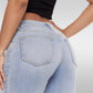 👖 50% DE RÉDUCTION + LIVRAISON GRATUITE ! ✨ Jean Baggy Taille Mi-Basse – Coupe Relax, Tissu Respirant & Durable – Bleu Clair et Bleu Foncé – Tailles 25–32 🔥