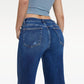 👖 50% DE RÉDUCTION + LIVRAISON GRATUITE ! ✨ Jean Baggy Taille Mi-Basse – Coupe Relax, Tissu Respirant & Durable – Bleu Clair et Bleu Foncé – Tailles 25–32 🔥