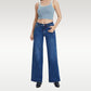 👖 50% DE RÉDUCTION + LIVRAISON GRATUITE ! ✨ Jean Baggy Taille Mi-Basse – Coupe Relax, Tissu Respirant & Durable – Bleu Clair et Bleu Foncé – Tailles 25–32 🔥
