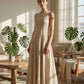 👗 SOLDES 2026 – +38 000 VENDUS ! ✨ Robe Maxi Sans Manches Plissé – Coupe A-Line, Plis Verticaux Amincissants & Tissu Polyester Durable – Élégance Intemporelle pour le Bureau, les Soirées et le Quotidien 🌸💃
