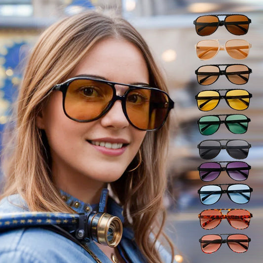 🔥 VENTE FLASH 2026 – 50% DE RÉDUCTION ! Seulement 19,99 € ✨⚡ 50K+ VENDUS ! 🕶️ Lunettes de Soleil d’Été Rétro – Grande Monture, Protection UV Supérieure, Verres Haute Définition & Légères – Idéales pour la Plage, la Piscine et les Activités en Plein Air 😎🎁