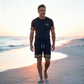 👕 50% DE RÉDUCTION ! ☀️ Ensemble 2 Pièces T-Shirt & Short Homme – Tissu Mélangé Respirant & Imprimé 3D – Coupe Décontractée – Idéal pour l’Été, le Sport et les Vacances 🩳🌿✨