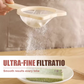 📢 50% DE RÉDUCTION ! ⏰ Passoire Ultra Fine 120 Mailles – Filtrage Précis & Durable – Matériau Alimentaire, Poignée Ergonomique & Maille Amovible – Idéale pour le Thé, les Infusions, les Sauces et la Pâtisserie 🍵✨🍽️