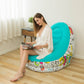 🎁 Le Cadeau Parfait 🎁 Fauteuil Pouf Gonflable pour Adultes avec Repose-pieds & Pompe Électrique – Confort Ultime & Capacité 150kg ⚡