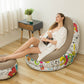 🎁 Le Cadeau Parfait 🎁 Fauteuil Pouf Gonflable pour Adultes avec Repose-pieds & Pompe Électrique – Confort Ultime & Capacité 150kg ⚡