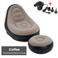 🎁 Le Cadeau Parfait 🎁 Fauteuil Pouf Gonflable pour Adultes avec Repose-pieds & Pompe Électrique – Confort Ultime & Capacité 150kg ⚡