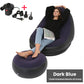🎁 Le Cadeau Parfait 🎁 Fauteuil Pouf Gonflable pour Adultes avec Repose-pieds & Pompe Électrique – Confort Ultime & Capacité 150kg ⚡