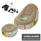 🎁 Le Cadeau Parfait 🎁 Fauteuil Pouf Gonflable pour Adultes avec Repose-pieds & Pompe Électrique – Confort Ultime & Capacité 150kg ⚡