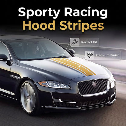 🏎️ PROMO FLASH : 50% DE RÉDUCTION ! Autocollant Bande de Course pour Capot de Voiture – Matériau Résistant aux Intempéries & Découpe de Précision for un Look Sportif et Élégant sur la Route ✨