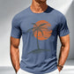 🔥 50% DE RÉDUCTION ! 🌿 T-Shirt à Manches Courtes Décontracté pour Homme – Mélange Coton Respirant, Graphique Cocotier & Col Rond – Ambiance Tropicale – Idéal pour l’Été, la Plage et le Quotidien ☀️👕✨
