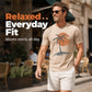 🔥 50% DE RÉDUCTION ! 🌿 T-Shirt à Manches Courtes Décontracté pour Homme – Mélange Coton Respirant, Graphique Cocotier & Col Rond – Ambiance Tropicale – Idéal pour l’Été, la Plage et le Quotidien ☀️👕✨