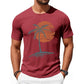 🔥 50% DE RÉDUCTION ! 🌿 T-Shirt à Manches Courtes Décontracté pour Homme – Mélange Coton Respirant, Graphique Cocotier & Col Rond – Ambiance Tropicale – Idéal pour l’Été, la Plage et le Quotidien ☀️👕✨
