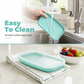 🥗 PROMO FLASH : 50% DE RÉDUCTION ! Boîte à Déjeuner en Silicone – Couvercle Sécurisé & Corps Flexible for Repas Pratiques au Bureau 🧺✨
