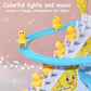 🦆 50% DE RÉDUCTION ! 🧸 Petit Canard Qui Monte les Escaliers – Jouet Électrique Amusant, Lumières LED & Musique Ludique – Parfait pour Éveiller Bébé et le Faire Rire 🎶