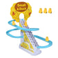 🦆 50% DE RÉDUCTION ! 🧸 Petit Canard Qui Monte les Escaliers – Jouet Électrique Amusant, Lumières LED & Musique Ludique – Parfait pour Éveiller Bébé et le Faire Rire 🎶