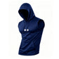 🏋️ 50% DE RÉDUCTION ! 💪 Sweat à Capuche Sans Manches Athlétique Homme – Coupe Dégagée, Tissu Léger & Respirant – Poche Kangourou Avant – Idéal pour la Gym, la Course et le Quotidien 🏃