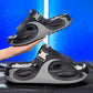 👟 50% DE RÉDUCTION ! ☀️ Sandales EVA 2-en-1 Homme – Design Ajouré Respirant, Semelle Massage & Grip Antidérapant – Bride Talon Convertible – Claquettes Casual Idéales pour l’Été 🩴