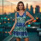 🎉 OFFRE LIMITÉE – 50% DE RÉDUCTION ! 🌈 Robe Midi Tie-Dye Virale – Col V Fluide, Imprimé Unique & Silhouette A-Line – Parfaite pour l’Été, la Plage et les Sorties Décontractées ✨