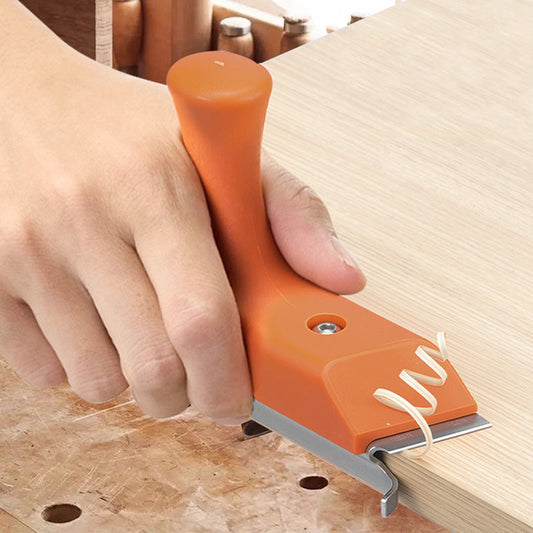🔩 50% OFF! 🪵 3-in-1 Edge Banding Trimmer for Woodworking – Dual-Radius Beveling (R1.5/R2), Stainless Steel Blade & Lightweight – Perfect for Wood, Laminate & Veneer ✨