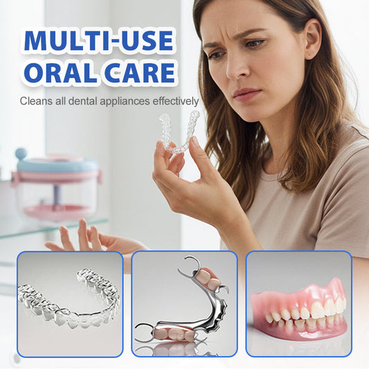 🎒 50% DE RÉDUCTION ! 🦷 Nettoyeur Centrifuge à Main – Multifonction, Silencieux & Sans Piles – Idéal pour Appareils Dentaires, Protège-Dents et Petits Bijoux – Utilisable Partout ✨