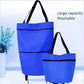 🛍️ 50% DE RÉDUCTION ! 🌿 Sac à Provisions Pliable Écologique 2-en-1 – Avec Roues Antidérapantes Silencieuses & Tissu Oxford Imperméable – Idéal pour les Courses, les Voyages et le Camping 👜