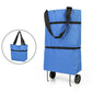 🛍️ 50% DE RÉDUCTION ! 🌿 Sac à Provisions Pliable Écologique 2-en-1 – Avec Roues Antidérapantes Silencieuses & Tissu Oxford Imperméable – Idéal pour les Courses, les Voyages et le Camping 👜