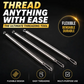 🔧 50% OFF! 🧵 Stainless Steel Flexible Spring Drawstring Threader – Rounded Head, Bendable Body & Versatile for Elastic, Ribbons & Cords – Ideal for Sewing, DIY & Daily Mending ✂️