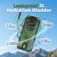 🔥 50% SURPRISE DISCOUNT! 🏕️ 2L Hydration Bladder with Quick-Release Tube – Leakproof, Oversized Port & One-Click Auto-Seal – Perfect for Hiking, Running & Cycling 💦