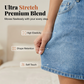 👗 50% DE RÉDUCTION ! 💃 Mini-Jupe en Jean Slim Stretch pour Femme – Mélange Ultra-Extensible, Taille Haute Sculptante & 5 Poches – Confort et Style au Quotidien ✨
